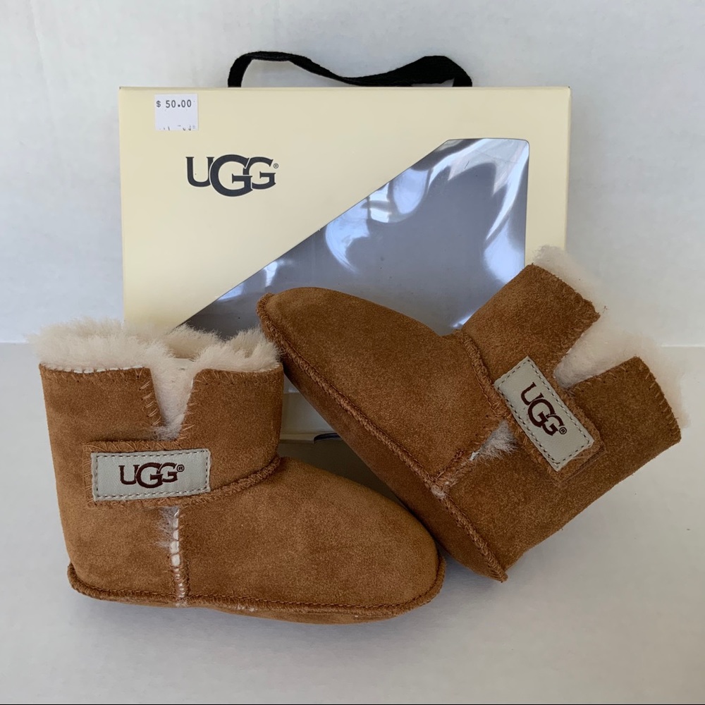 UGG ERIN Infant Booties, Size M, 12-18 Months